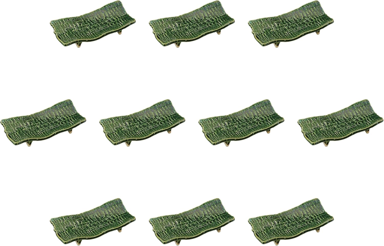 作森陶岳備前寒風角皿5枚組共箱 希少作☆森陶岳☆備前【寒風】角皿5